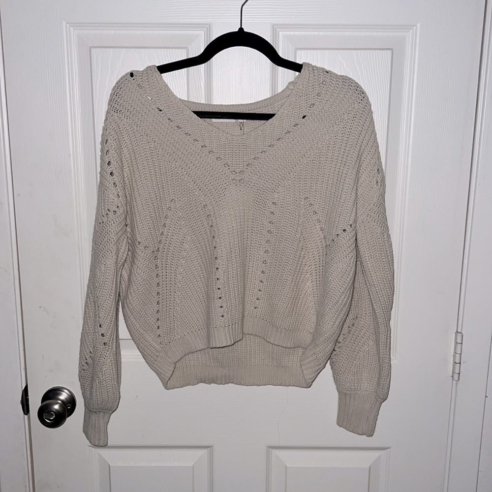 Knit sweater